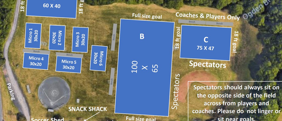 2023 Spring  Field Locations & Directions